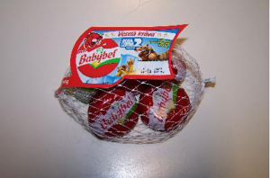 LEŠETICKÝ maso uzeniny - rozvoz zboží z eshopu Praha - Mini Babybel 60g sýr Veselá kráva